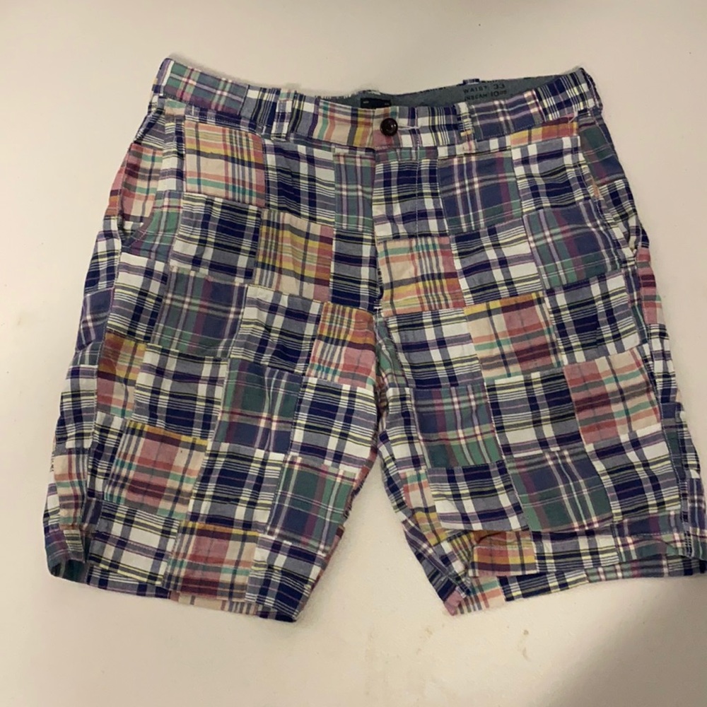 JCrew Patchwork Shorts
